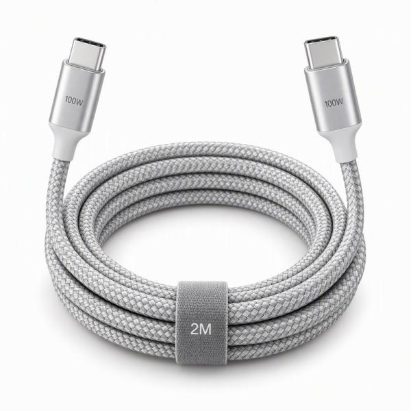 USB-C Braided Fast Charging Cable 2m